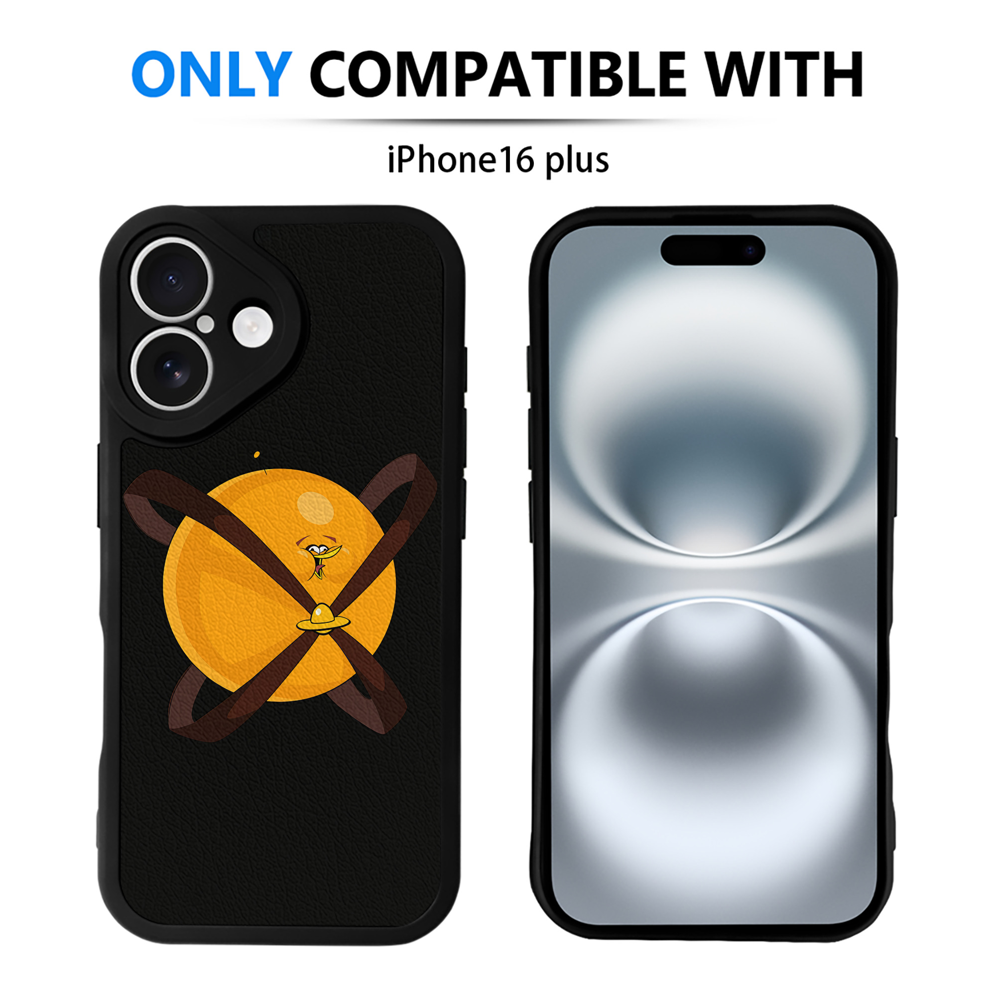 （画像用） Angry Birds アングリーバード 【iPhone 16シリーズ対応】シリコンスマホケース（レザー調） 材質：シリコン